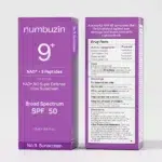 numbuzin No.09 NAD+ Peptide Dewy Sun Essence SPF50+ PA++++ – Image 5