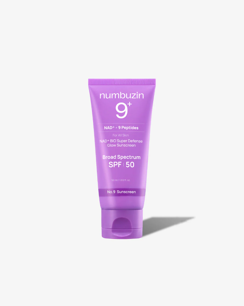 Untitleddesign_20 numbuzin No.09 NAD+ Peptide Dewy Sun Essence SPF50+ PA++++ – Image 1